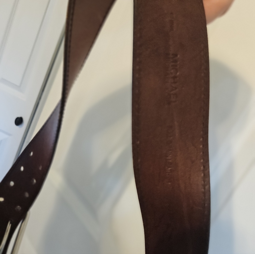 Michael Kors Genuine Leather Belt - Picture 7 of 7
